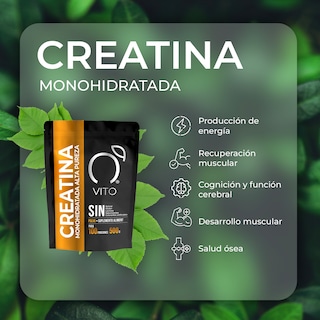 Foto 4 | Foto 4 | Creatina Alta Pureza Vito 500gr
