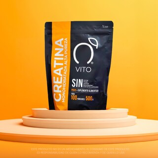 Foto 6 | Foto 6 | Creatina Alta Pureza Vito 500gr