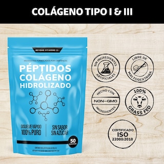Foto 4 | Foto 4 | Suplemento Alimenticio Péptidos de Colágeno Hidrolizado Beyond Vitamins 500 g