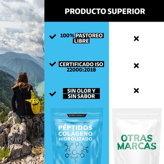 Foto 5 | Foto 5 | Suplemento Alimenticio Péptidos de Colágeno Hidrolizado Beyond Vitamins 500 g