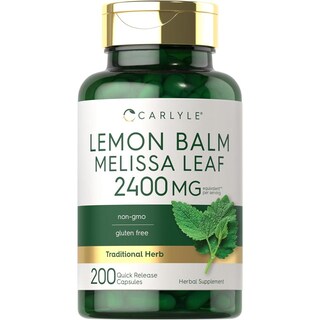 Foto 1 | Foto 1 | Bálsamo de Limón Hoja Melisa Carlyle 200 Cápsulas 2400 mg