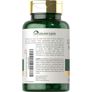 Foto 3 | Foto 3 | Bálsamo de Limón Hoja Melisa Carlyle 200 Cápsulas 2400 mg