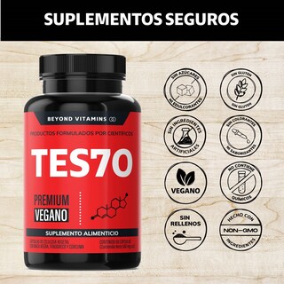 Foto 3 | Foto 3 | Suplemento Alimenticio Beyond Vitamins Testo  60 Cápsulas