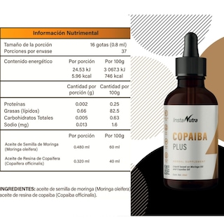 Foto 7 | Foto 7 | Suplemento Alimenticio Instanutra Copaiba Plus de 30 Ml