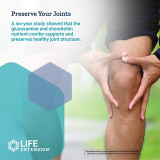 Foto 6 | Foto 6 | Venta Internacional - Cápsulas De Glucosamina/condroitina Life Extension Joint Health