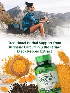 Foto 4 | Foto 4 | Suplemento Del Complejo De Curcumina Y Cúrcuma Nature's Truth 2000 Mg 9 - Venta Internacional.