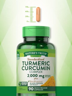 Foto 5 | Foto 5 | Suplemento Del Complejo De Curcumina Y Cúrcuma Nature's Truth 2000 Mg 9 - Venta Internacional.