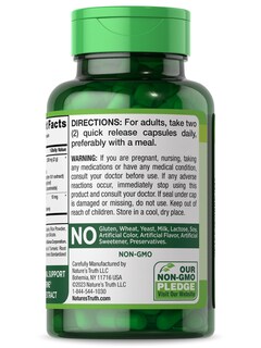 Foto 7 | Foto 7 | Suplemento Del Complejo De Curcumina Y Cúrcuma Nature's Truth 2000 Mg 9 - Venta Internacional.