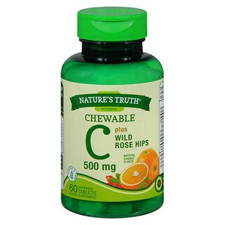 Foto 1 | Foto 1 | Suplemento Nature's Truth Chewable C Plus De Rosa Mosqueta Silvestre 60 - Venta Internacional.