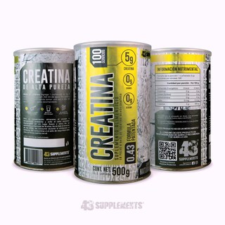 Foto 4 | Foto 4 | Creatina Alta Pureza 500 G 100 Servicios 43 Supplements
