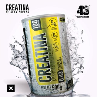Foto 6 | Foto 6 | Creatina Alta Pureza 500 G 100 Servicios 43 Supplements