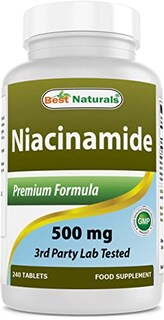 Foto 1 | Foto 1 | Suplemento Best Naturals Niacinamida 500 Mg 240 Comprimidos - Venta Internacional.
