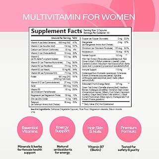Foto 2 | Foto 2 | Multivitamínico Nature's Daily Para Mujeres Con Vitaminas A, C, D, E 1 - Venta Internacional.