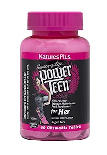 Foto 1 | Foto 1 | Suplemento Nature's Plus Power Teen For Her 60 Comprimidos - Venta Internacional.