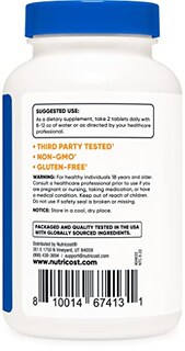 Foto 3 | Foto 3 | Suplemento Nutricost L-citrulina 2500 Mg 120 Comprimidos - Venta Internacional.
