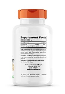 Foto 3 | Foto 3 | Supplement Doctor's Best Magnesio De Alta Absorción 100 Mg - Venta Internacional.