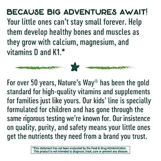 Foto 3 | Foto 3 | Suplemento Nature's Way Kids Growing Bones & Muscles, 60 Gomitas - Venta Internacional.