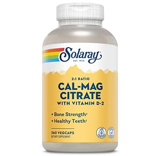 Foto 1 | Foto 1 | Suplemento Solaray De Citrato De Calcio Y Magnesio 2:1 Con Vitamina - Venta Internacional.