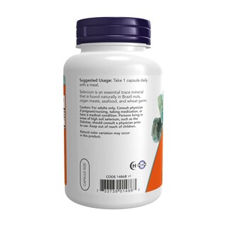 Foto 4 | Foto 4 | Supplement Now Foods, Selenio, 200 Mcg, Cápsulas Virtuales, 180 Unidades - Venta Internacional.