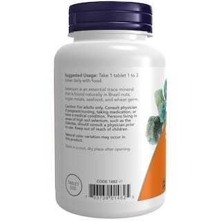 Foto 3 | Foto 3 | Supplements Now Selenium (l-selenometionina) 100 Mcg 250 Tabletas - Venta Internacional.