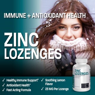 Foto 3 | Foto 3 | Pastillas De Zinc Bronson Antioxidantes Y De Apoyo Inmunológico, 23 Mg - Venta Internacional.