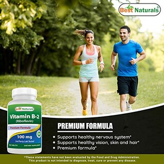 Foto 4 | Foto 4 | Suplemento Best Naturals De Vitamina B2 (riboflavina) 100 Mg 180 T - Venta Internacional.