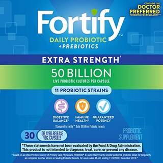 Foto 6 | Foto 6 | Probiótico Nature's Way Fortify Extra Strength 50b 30 Cápsulas - Venta Internacional.