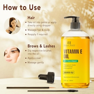 Foto 5 | Foto 5 | Aceite De Vitamina E Botanic Hearth 100% Puro Y Natural, 60 Ml - Venta Internacional.