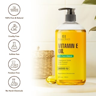 Foto 7 | Foto 7 | Aceite De Vitamina E Botanic Hearth 100% Puro Y Natural, 60 Ml - Venta Internacional.