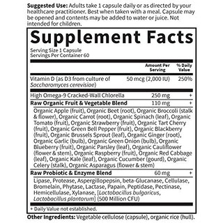 Foto 5 | Foto 5 | Suplemento Garden Of Life Vitamin Code Raw D3 2000 Ui 60 Ca - Venta Internacional.
