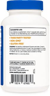 Foto 3 | Foto 3 | Suplemento Nutricost: Cápsulas De Boro, 10 Mg, 240 Cápsulas Veganas - Venta Internacional.