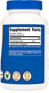 Foto 4 | Foto 4 | Suplemento Nutricost: Cápsulas De Boro, 10 Mg, 240 Cápsulas Veganas - Venta Internacional.