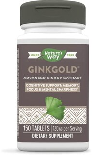 Foto 1 | Foto 1 | Suplemento Nature's Way Ginkgold 150 Comprimidos - Venta Internacional.