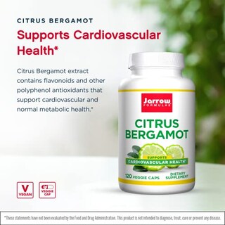 Foto 3 | Foto 3 | Suplemento Jarrow Formulas Citrus Bergamota 500 Mg 120 Cápsulas - Venta Internacional.