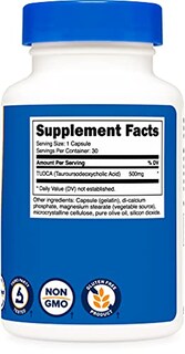 Foto 4 | Foto 4 | Suplemento Nutricost Tudca 500 Mg 30 Cápsulas Tauroursodesoxico - Venta Internacional.