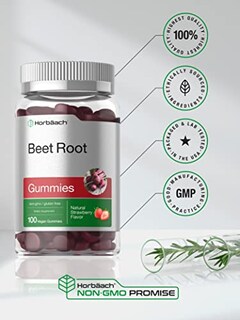 Foto 5 | Foto 5 | Suplemento Horbäach Gomitas De Raíz De Remolacha, 6000 Mg, 100% Veganas - Venta Internacional.
