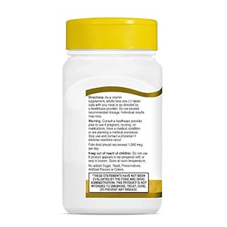 Foto 7 | Foto 7 | Suplemento De Ácido Fólico Del Siglo Xxi, Tabletas De 400 Mcg, 250 Unidades - Venta Internacional.