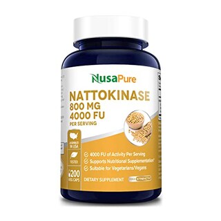 Foto 1 | Foto 1 | Suplemento Nusapure Nattokinase 4000 Fu 200 Cápsulas Vegetarianas - Venta Internacional.