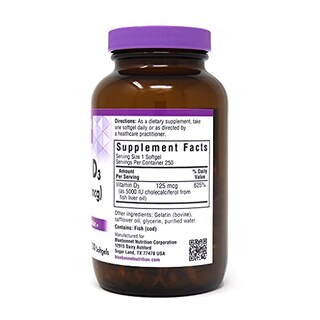 Foto 7 | Foto 7 | Suplemento Bluebonnet Nutrition De Vitamina D3, 5000 Ui, 250 G - Venta Internacional.