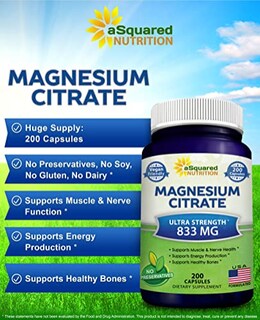 Foto 2 | Foto 2 | Suplemento Squared Nutrition Citrato De Magnesio 833 Mg - Venta Internacional.
