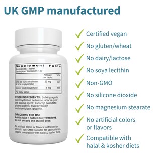 Foto 6 | Foto 6 | Complejo De Picolinato Y Bisglicinato De Zinc Quelado Con Cobre, - Venta Internacional.