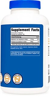 Foto 4 | Foto 4 | Suplemento Nutricost De Potasio 99 Mg De Magnesio Y 210 Mg De Citratos - Venta Internacional.