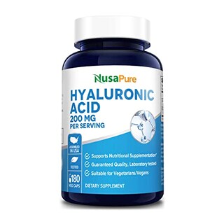 Foto 1 | Foto 1 | Suplemento De Ácido Hialurónico Nusapure 200 Mg 180 Cápsulas Vegetarianas - Venta Internacional.