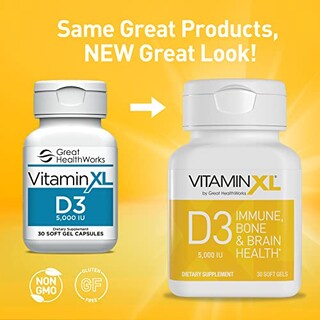 Foto 2 | Foto 2 | Suplemento Omega Xl Vitamina Xl D3 5000 Ui 125 Mcg 30 Cápsulas Blandas - Venta Internacional.