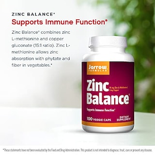 Foto 3 | Foto 3 | Suplemento Jarrow Formulas Zinc Balance De 15 Mg Con Cobre De 100 Unidades - Venta Internacional.