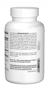 Foto 2 | Foto 2 | Supplement Source Naturals Malato De Magnesio 200 Cápsulas - Venta Internacional.
