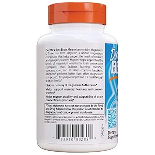 Foto 3 | Foto 3 | Suplemento Doctor's Best Brain Magnesium 90 Cápsulas Vegetales - Venta Internacional.