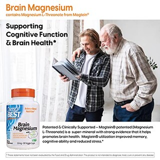 Foto 4 | Foto 4 | Suplemento Doctor's Best Brain Magnesium 90 Cápsulas Vegetales - Venta Internacional.
