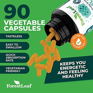 Foto 5 | Foto 5 | Suplemento Forestleaf De Vitamina B2 Y Riboflavina, 400 Mg, 90 Cápsulas - Venta Internacional.