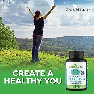 Foto 7 | Foto 7 | Suplemento Forestleaf De Vitamina B2 Y Riboflavina, 400 Mg, 90 Cápsulas - Venta Internacional.
